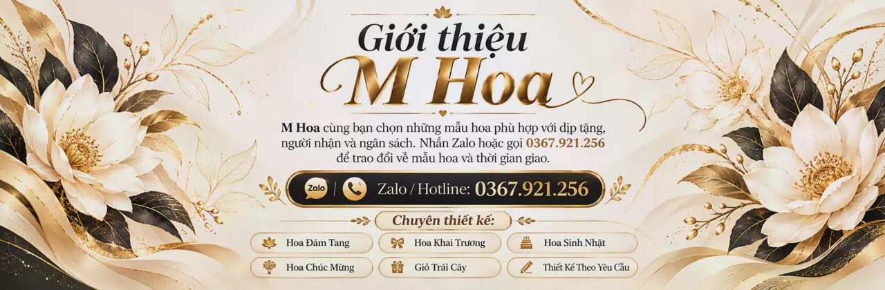 Ảnh bìa Shop hoa tươi Xã An Qui Vĩnh Long - Để lời nhắn thêm dịu dàng